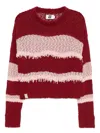 Izzue Knitted Top In Red