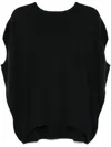 Izzue Knitted Vest In Blue