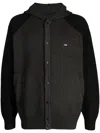 Izzue Logo-appliqué Bomber Jacket In Black