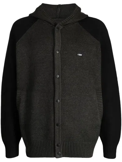 Izzue Logo-appliqué Bomber Jacket In Black