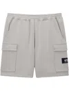 Izzue Logo-appliqué Cargo Shorts In Grey