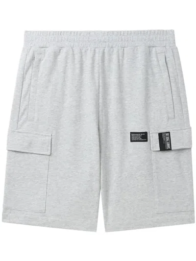 Izzue Cotton Track Shorts In Grey