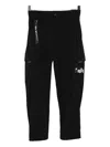 Izzue Logo Cargo Trousers In Black