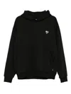 Izzue Logo-embroidered Hoodie In Black