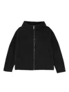Izzue Logo-embroidered Jacket In Black