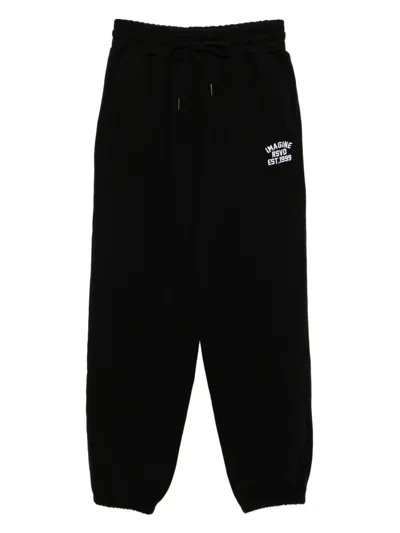 Izzue Jogginghose Mit Logo-stickerei In Black
