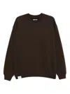 Izzue Logo-embroidered Sweatshirt In Brown