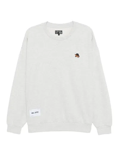 Izzue Logo-embroidered Sweatshirt In Gray