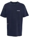 Izzue Logo Lettering T-shirt In Blue