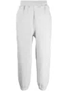 Izzue Graphic-print Track Pants In Grey