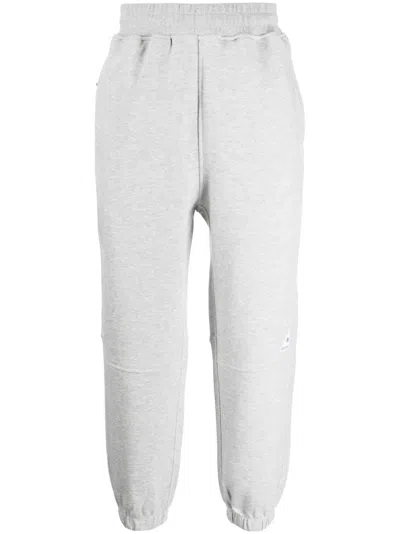 Izzue Graphic-print Track Pants In Grey