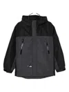 Izzue Kapuzenjacke Mit Logo-patch In Black