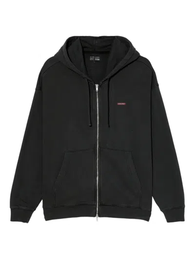 Izzue Logo-patch Hoodie In Black