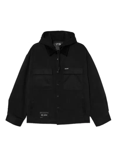 Izzue Jacke Mit Logo-patch In Black