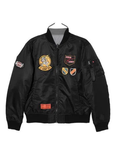 Izzue Jacke Mit Logo-patch In Black