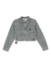 Izzue Logo-patch Jacket In Blue