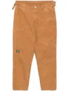 Izzue Logo-patch Pants In Neutrals