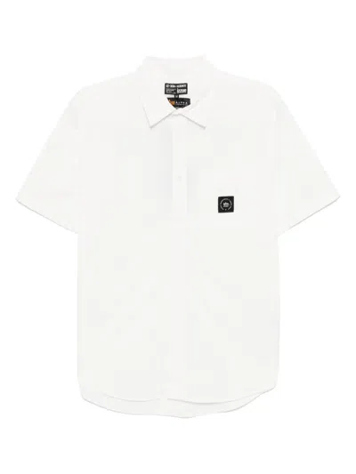Izzue Logo-patch Shirt In White