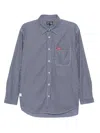 Izzue Logo-patch Shirt In Blue