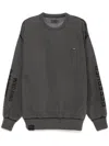 Izzue Logo-patch Sweatshirt In Grey
