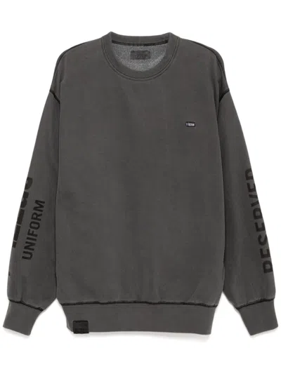 Izzue Logo-patch Sweatshirt In Grey