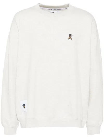 Izzue Logo-patch Sweatshirt In Grey