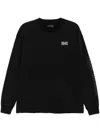 Izzue Logo-patch T-shirt In Black