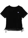 Izzue Logo-patch T-shirt In Black
