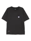 Izzue Logo-patch T-shirt In Gray