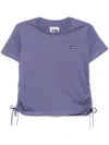 Izzue Logo-patch T-shirt In Purple