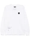 Izzue Logo-patch T-shirt In White