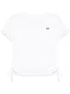 Izzue Logo-patch T-shirt In White