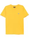 Izzue Logo-patch T-shirt In Yellow