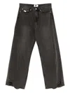 Izzue Logo-patched Jeans In Black