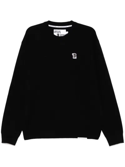 Izzue Logo-patched Jumper In 黑色