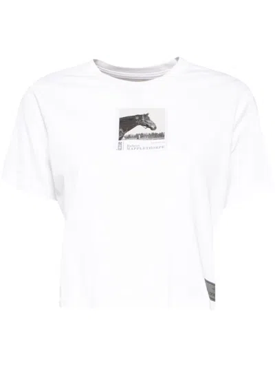 Izzue Logo-patched T-shirt In White