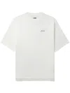 Izzue Logo-plaque Cotton T-shirt In White