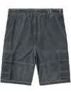 Izzue Logo-print Cargo Shorts In Grey