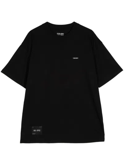 Izzue Logo-print Cotton T-shirt In Black