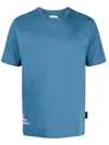 Izzue Logo-print Cotton T-shirt In Blue