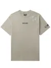 Izzue Logo-print Crew-neck T-shirt In Brown