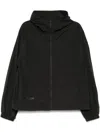 Izzue Logo-print Jacket In Black