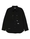 Izzue Logo-print Shirt In Black