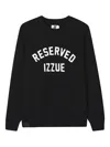 Izzue Logo-print Sweater In Black
