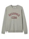 Izzue Logo-print Sweater In Gray