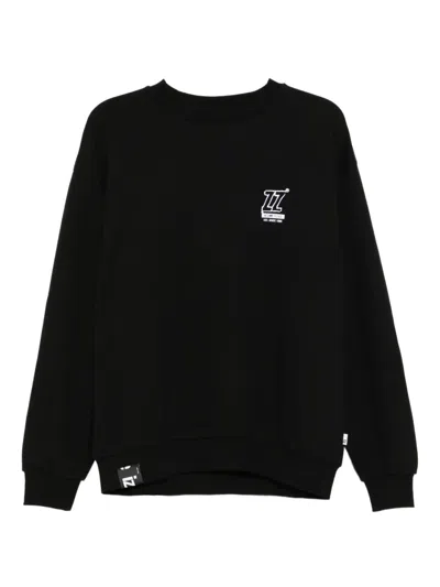 Izzue Logo-print Sweatshirt In Black