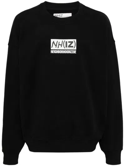 Izzue Logo Print Sweatshirt In Black