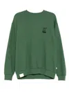 Izzue Logo-print Sweatshirt In Green