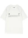 Izzue Logo Print T-shirt In White