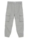 Izzue Logo-print Trousers In Gray